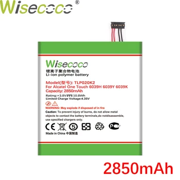 WISECOCO 2850mAh TLp020K2 Batérie Pre Alcatel One Touch 6039H 6039Y 6039K Chytrý Telefón +Sledovacie Číslo