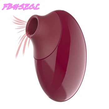 FBHSECL 10 Frekvencia Klitorálny vákuové stimulátor Vibračná Hlavica Sania Vibrátor Klitoris, Vagina Stimulátor sexuálnu Hračku pre Ženy