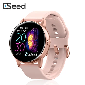 ESEED DT88 smart hodinky ženy, vodotesný ip68 1.22 palcový displej Srdcovej frekvencie, krvného tlaku pre android a ios, samsung huawei hodinky