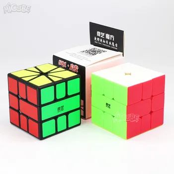 Qiyi Qifa SQ1 SQ-1 Kocka Magic Speed Kocka Stickerless Black Puzzle Kľukatých Hračky Pre Deti Cubo Magico Square-1 Square1