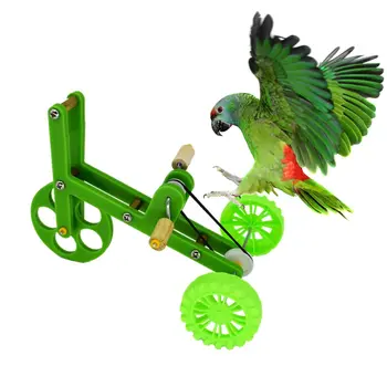 1PC Zábavné Papagáj Hračky Bicykel Bird Školenia Dodávky Vtákov Školenia Plaything Papagáj Školenia Rekvizity Zaujímavé Papagáj Hračka Pre Parro