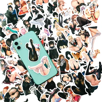 100ks Anime Sexy Dievčatá Nálepky Krásne Nohy Dospelých Zvádzanie Krásy Nepremokavé Notebook Gitara Dieťa Hračku Hentai Nálepky Odtlačkový