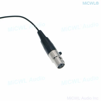 WMS40 Headset Mikrofón pre AKG Samson Bezdrôtový BeltPack Systém mini 3Pin Čierna