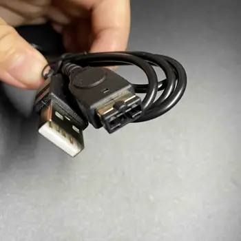 10pcs Ganer 1,2 M Black Nabíjania pomocou kábla USB Napájací Kábel Nabíjačky Linka Pre Nintend GameBoy Advance SP Pre GBA SP NDS