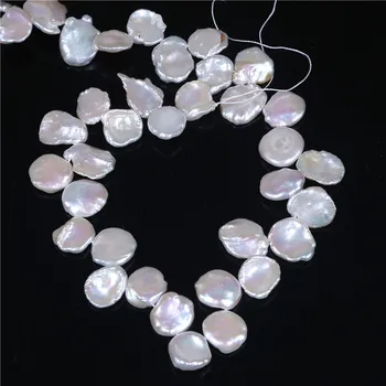 Väčšie veľkosti keshi perly jedinečný petal tvar Lesklé kvalitné prírodné sladkovodné ako kvet pre ženy 16inches