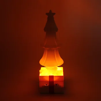 Vianočný Stromček LED Svetlo RGB Flash S Kryštálmi Soli Na Nový Rok Doma Párty Výzdobu