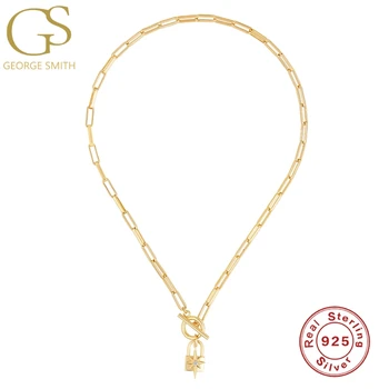 GS Nové Tvorivé Osobnosti Náhrdelníky Jednoduché Geometrické Diamond Tlačidlo Star Módny Náhrdelník Pre Ženy, Dievča, Darček Jemné Šperky Golier