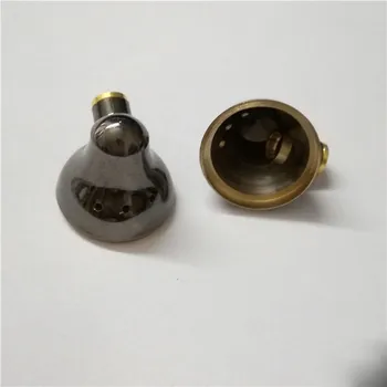 14,8 v mm Čistej Medi Kovové Slúchadlá púzdro S Pin DIY Slúchadlá Bývanie Shell