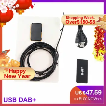 USB DAB+ Mini Prijímač GPS Anténa Pre Európu USA Digitálne Rádio pre Android, Auto DVD Prehrávač s 4.4/5.1/6.0/7.1/8.0 Systém