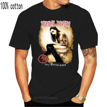 VTG 90. rokov Marilyn Manson Reverend Stitched Tour - t, tričko, top dotlač