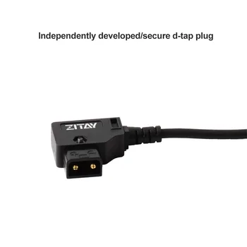 TZT ZATAY D-Tap V Batériou Micro USB Kábel Adaptéra N Napájací Kábel Pre Zameriavajú