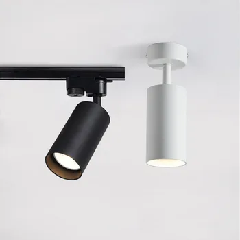 Led Povrchovú montáž Stropu Downlight s 7W GU10 LED Žiarovka Vymeniteľné Bodové Svetlo Stropné lampy, Obývacia Izba Interiérové Led svetlá