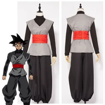 Anime Dragon Ball Super Son Goku Black Zamasu Kai Cosplay Kostým Halloween Karnevalové Oblečenie Super Saiyan Uniformy Zákazku