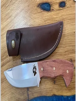 Tigon bushcraft lovecký nôž ručné orech rukoväť 4116 ocele prežitie sharpener taktické pevné lovecké nože, žiletky kukri