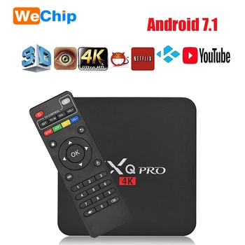 Wechip 4k Android TV Box 7.1 RK3228 Amlogic S905W 2G16G HD 3D 2.4 G WiFi Brasil Google Play Youtub Media Player Set-Top-Box