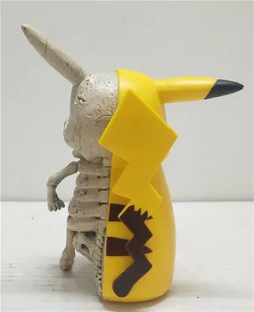 Pikachu údaje Vtip kosti pokemon hračky model bábiky 12 CM