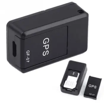 GF07 GSM GPRS Mini Auto Magnetické GPS Anti-Stratil Nahrávanie v Reálnom čase Sledovacie Zariadenie Locator Tracker Podporu Mini TF Karty