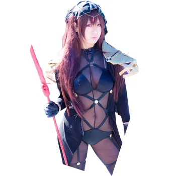 2018 Scathach Cosplay Osud Grand Aby BBA Kostým Osud Grand Aby Scathach Cosplay Kostým Ženy Vianoce