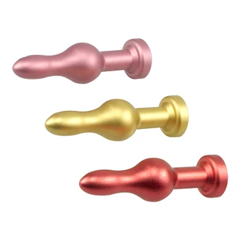 106mm dĺžka farebné kovy crystal análny plug drahokamy zadok plug loptu vložiť sexuálne hračky pre mužov, ženy, dospelých produkt