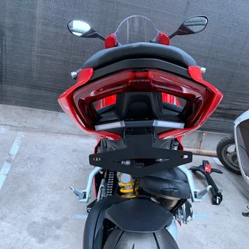 Pre DUCATI Panigale V4 V4S Motocykel Sklopné Zadné zadné Svetlo Brzdové smerovku Integrované LED Osvetlenie špz Držiak