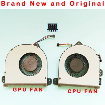 Nový, originálny CPU GPU chladiaci ventilátor pre ASUS G701V G701VO G701VIK VENTILÁTOR CHLADIČA DC5V 2.25 W