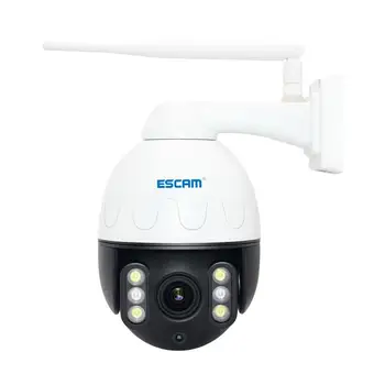 ESCAM Q2068 1080P Pan/Tilt WiFi Vodotesný IP Kamery, Podpora ONVIF Dve Spôsob, ako Hovoriť Nočné Videnie S Kovovým plášťom