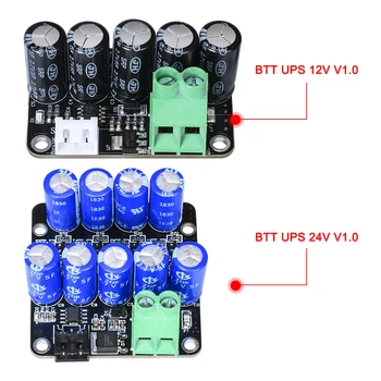 BTT UPS 24V V1.0 Obnoviť Tlač Pri vypnutí Napájania Modulu Snímača MINI UPS V2.0 12V Pre SKR V1.3 vzdať sa-3 CR-10 3D Tlačiarne Diely