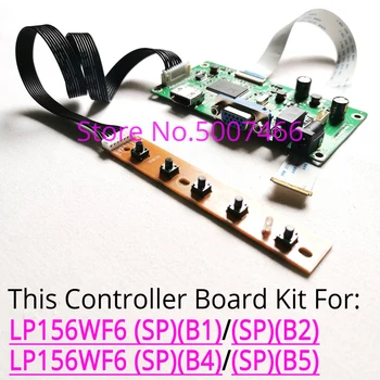Pre LP156WF6 (SP)(B1)/(SP), (B2)/(SP)(B4)/(SP)(B5) LG prenosný LCD displej regulátora board VGA 1920x1080 EDP 30 pin auta