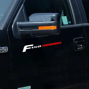 1Pair F-150 Výkon Samolepky a Nálepky pre nákladné auto Auto Auto Telo Dvere Samolepky pre Ford F150