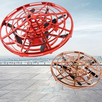 UFO Mini Drone Hračky pre Deti Vrtuľník Infračervené, Indukčné Lietadlo Lietajúce Lopta Quadrocopter Drone VIANOČNÉ Darčeky pre Chlapcov, Dievčatá