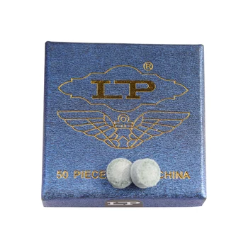 LP Snookerový Pretočte Tip 10 mm 50 Tipy Box Snooke Stick Kit Kvalitné Biliardové Príslušenstvo pre Biliard Hala