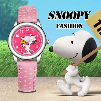 Hodinky Snoopy Ženy Dámy Hodiny Tvorivé Deti Deti pozerajú relogio feminino Roztomilý náramkové hodinky Quartz hodinky značky