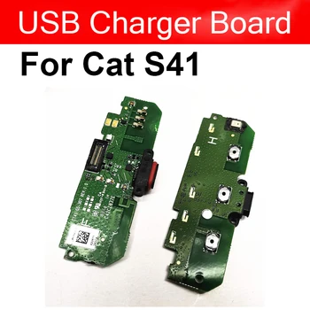 USB Nabíjačka, Rada Pre Mačky S41 Chargring usb Konektor Konektor Dock Rada Flex Kábel Nahradenie Opravy Dielov