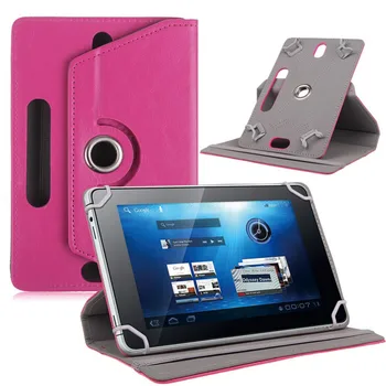 Rotujúce PU kožené puzdro pre UMAX VisionBook 10Qa 3G 10Q LTE 10Q Plus 10.1 Palcový Tablet Kryt