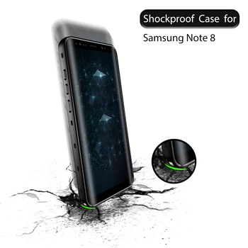 Nepremokavé Potápanie Fotografie puzdro pre Samsung Galaxy Note 8 Vody dôkaz prípadoch Poznámka 8 Ochrana