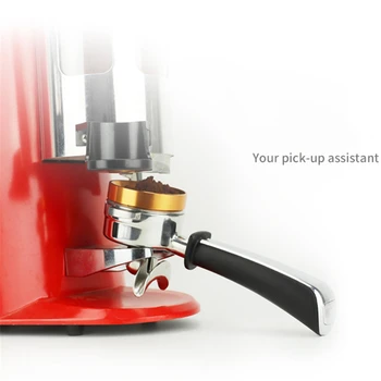 58mm Nerezovej Ocele, Inteligentný Dávkovacie Krúžok Varenia Misy Magnetické Kávový Prášok Pre Espresso Barista Lievik Portafilter