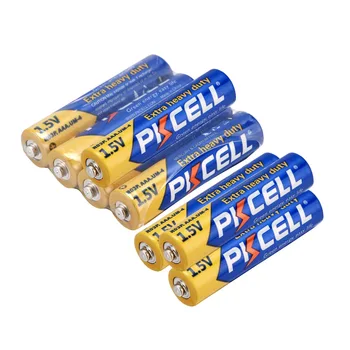 24 Ks PKcell 1,5 V AAA Batérie R03P UM4 ZINKO-UHLÍKOVÉ Batérie typu AAA NÁS Poštovné