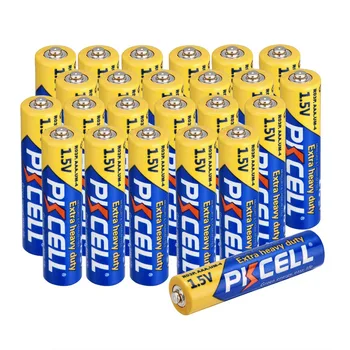 24 Ks PKcell 1,5 V AAA Batérie R03P UM4 ZINKO-UHLÍKOVÉ Batérie typu AAA NÁS Poštovné