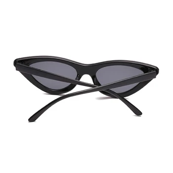 Mačka Očí, slnečné Okuliare Ženy 2020 Vintage Sunglases UV400 Čierne Odtiene Retro Cateye lunette de soleil femme oculos