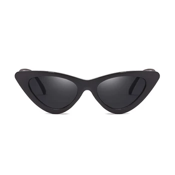 Mačka Očí, slnečné Okuliare Ženy 2020 Vintage Sunglases UV400 Čierne Odtiene Retro Cateye lunette de soleil femme oculos