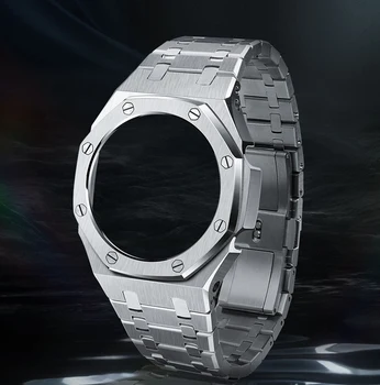 Hontao 3. Generácie GA2100 Kovové Hodinky Remienok GA2110 Watchband Rám pre Casio G-Shock GA-2100 Hodinky Náhradné Príslušenstvo