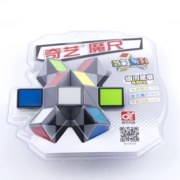 2019 48 Segmentoch Odbornej Magic Pravítko Legrační Farebné Magické Had Twist Cube Puzzle Deti, Vzdelávacie Hračky (S8