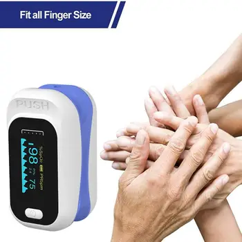 Prst Oximeter tomu, Saturácia Kyslíka Monitor TFT Displej Kyslíka v Krvi, Monitor Prst Pulz Nízke Napätie Batérie Srdcovej frekvencie