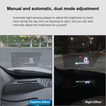 Head Up Displej HUD Pre Toyota Prado 150 2009-2018 2019 2020 Auto Elektronické Príslušenstvo Plug And Play Bezpečnej Jazdy Obrazovke