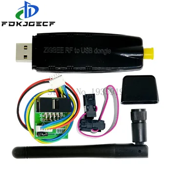 ZigBee RF NA USB (CC2530 CC2531 CC2591) RF prepínač USB transparentné sériový port ZigBee prenos dát zariadenia s debugger