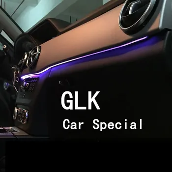 Pre Mercedes Benz GLK MB X204 2008~Panel Interiéru OEM Pôvodné Atmosféry rozšírené Okolitého Svetla TPYCBX