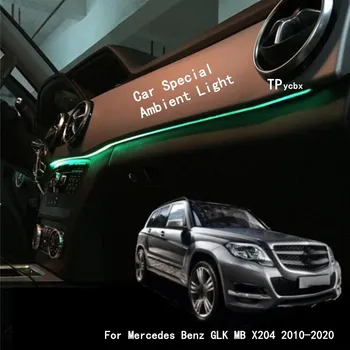 Pre Mercedes Benz GLK MB X204 2008~Panel Interiéru OEM Pôvodné Atmosféry rozšírené Okolitého Svetla TPYCBX
