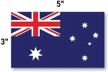 Austrálska Vlajka Nálepky, Auto Nálepky, Motocykel Nálepky Notebook Nálepky Na Stenu-Nálepky Dvere Nálepky, Štítok Neurčená