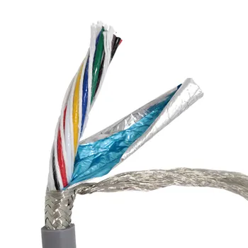 17AWG 2/3/4/5/6/7/8 core Towline tienený kábel 5m PVC ohybný drôt TRVVP odolnosť voči ohybu odolnosť voči korózii medený drôt