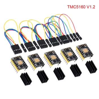5 KS TMC2209 TMC2208UART TMC2130SPI TMC5160 Stepper Motor Ovládač Pre 3D Tlačiarne riadiacej Dosky Na Sklade